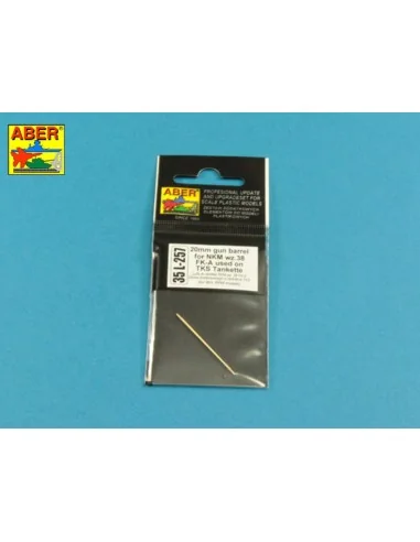 20mm gun barrel for nkm wz.38 FK-A used on TKS Tankette, 1/35 - Abe...