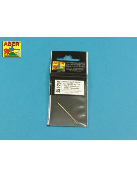 20mm gun barrel for nkm wz.38 FK-A used on TKS Tankette, 1/35 - Abe...