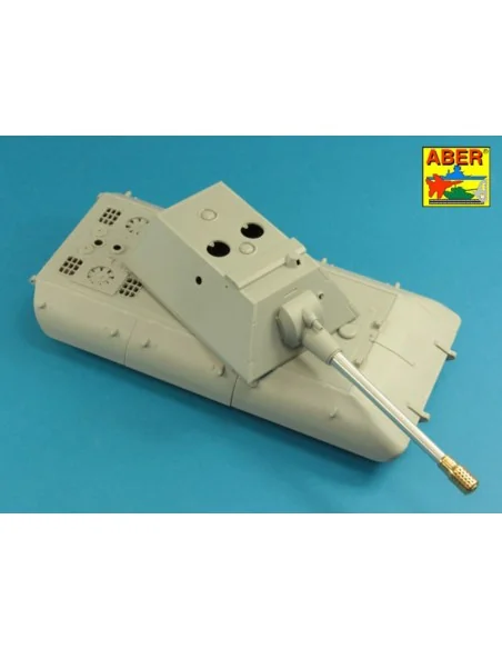 150mm Barrel with muzzle brake for German E-100 Heavy Tank Krupp Tu...