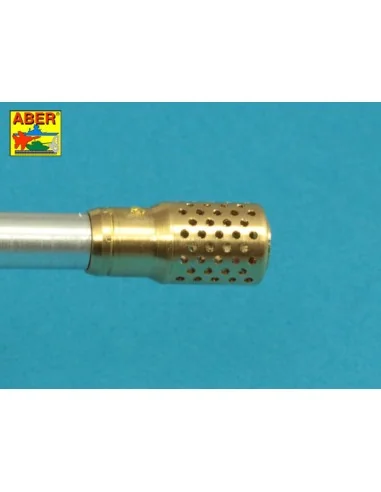 150mm Barrel with muzzle brake for German E-100 Heavy Tank Krupp Tu...