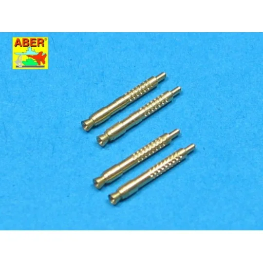 4 barrel tips for MG 131, 1/32 - Aber Models A32 011 4 barrel tips for MG 131, 1/32 - Aber Models A32 011