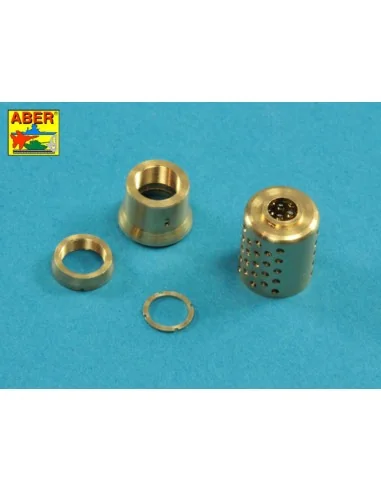 150mm Barrel with muzzle brake for German E-100 Heavy Tank Krupp Tu...