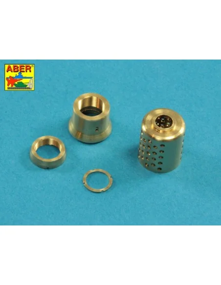 150mm Barrel with muzzle brake for German E-100 Heavy Tank Krupp Tu...