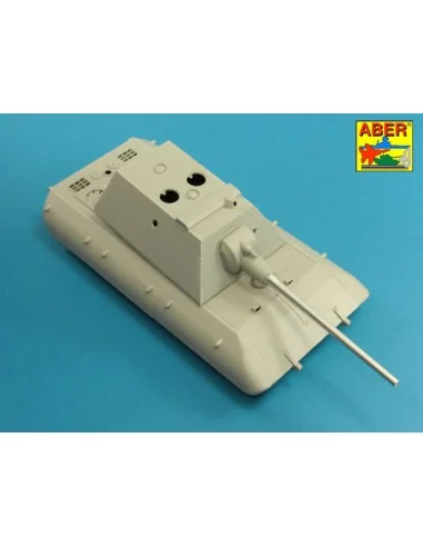 128mm Barrel for German E-100 Heavy Tank Krupp Turret, 1/35 - Aber ...