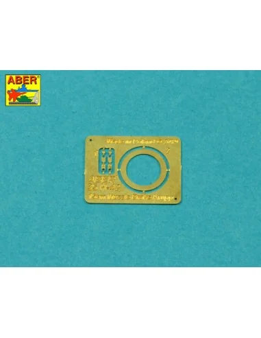 Set of barrels for German Heavy tank E-100 (Dragon) 15cm & 7, 5cm, ...