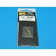 2 barrels for 7, 7mm Type 97, 1/32 - Aber Models A32 012 2 barrels for 7, 7mm Type 97, 1/32 - Aber Models A32 012