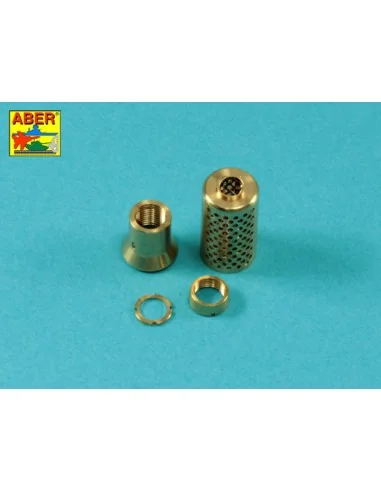 Barrel with muzzle brake for German Krupp 12, 8cm PAK 44 Anti-Tank ...