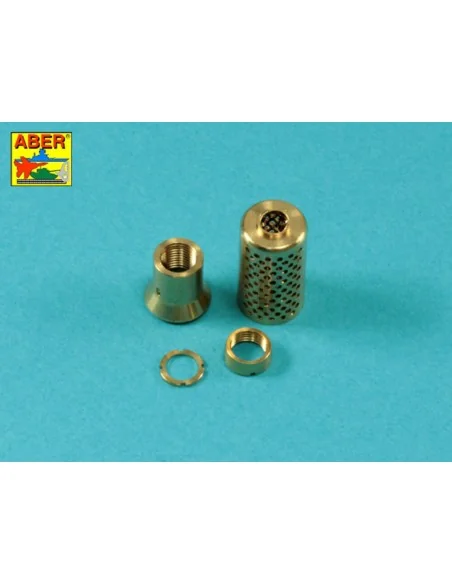 Barrel with muzzle brake for German Krupp 12, 8cm PAK 44 Anti-Tank ...