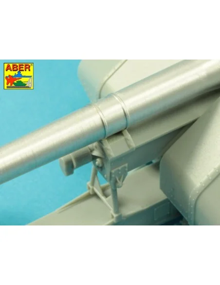 Barrel with muzzle brake for German Krupp 12, 8cm PAK 44 Anti-Tank ...