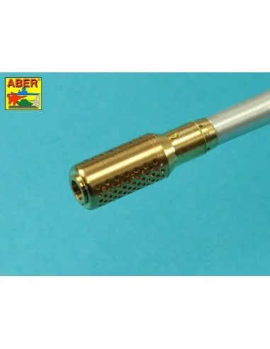 Barrel with muzzle brake for German Krupp 12, 8cm PAK 44 Anti-Tank ...