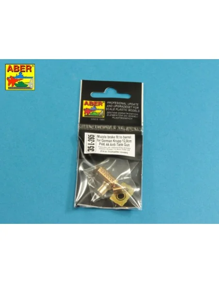Muzzle brake fit to barrel for Krupp 12, 8cm PAK 44 Anti-Tank Gun (...