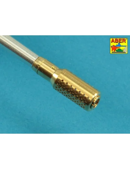 Muzzle brake fit to barrel for Krupp 12, 8cm PAK 44 Anti-Tank Gun (...