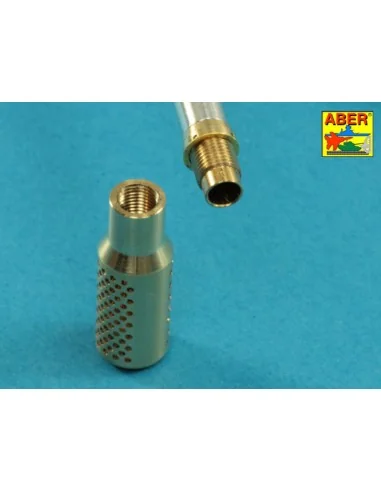 Muzzle brake fit to barrel for Krupp 12, 8cm PAK 44 Anti-Tank Gun (...