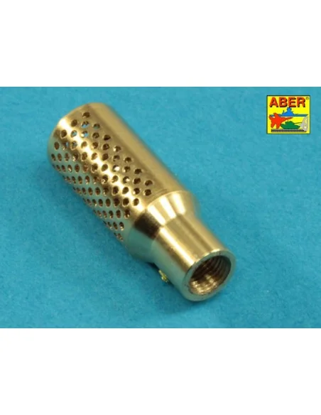 Muzzle brake fit to barrel for Krupp 12, 8cm PAK 44 Anti-Tank Gun (...