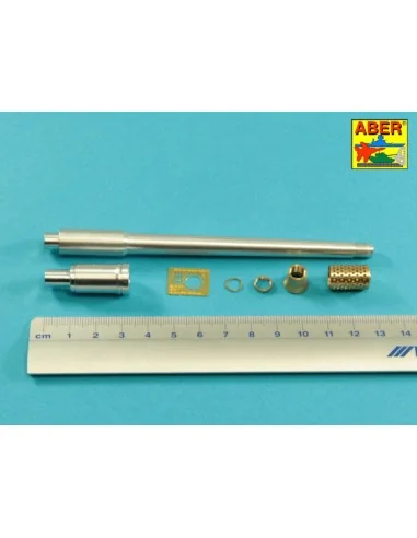 170mm A/T gun barrel for German Jagdpanzer E-100 (Trumpeter), 1/35 ...