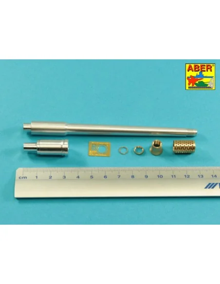 170mm A/T gun barrel for German Jagdpanzer E-100 (Trumpeter), 1/35 ...