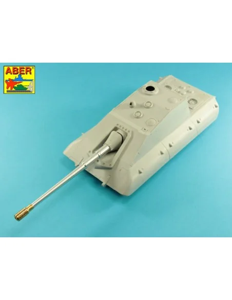 170mm A/T gun barrel for German Jagdpanzer E-100 (Trumpeter), 1/35 ...