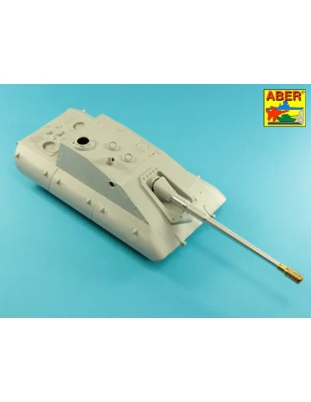 170mm A/T gun barrel for German Jagdpanzer E-100 (Trumpeter), 1/35 ...