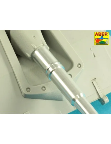 170mm A/T gun barrel for German Jagdpanzer E-100 (Trumpeter), 1/35 ...