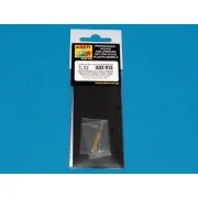 Set of 2 barrels for Japan Type 3 MG, 1/32 - Aber Models A32 013
