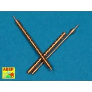 Set of 2 barrels for Japan Type 3 MG - Aber Models A32 013