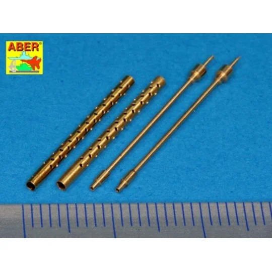 Set of 2 barrels for Japan Type 3 MG, 1/32 - Aber Models A32 013