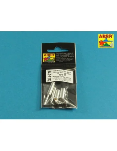 105mm L/52 gun barrel for Japan Type 16 MCV, 1/35 - Aber Models 35 ...