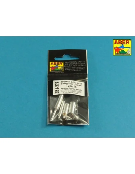 105mm L/52 gun barrel for Japan Type 16 MCV, 1/35 - Aber Models 35 ...
