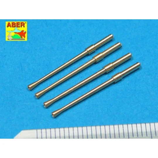 4 barrels for 20 mm Type 99, 1/32 - Aber Models A32 014 4 barrels for 20 mm Type 99, 1/32 - Aber Models A32 014