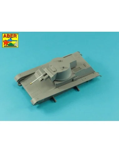 37 mm Bofors wz.37 barrel for Polish 7TP tank, 1/35 - Aber Models 3...