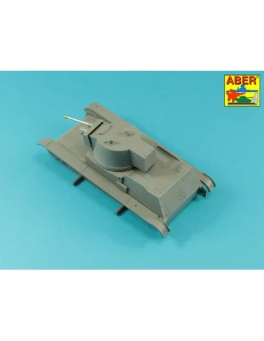 37 mm Bofors wz.37 barrel for Polish 7TP tank, 1/35 - Aber Models 3...