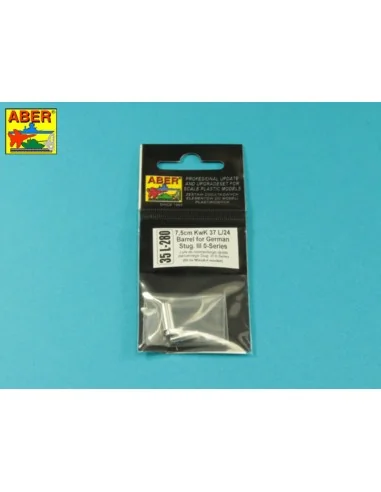 7, 5cm KwK 37 L/24 barrel for German Stug. III 0-Series, 1/35 - Abe...