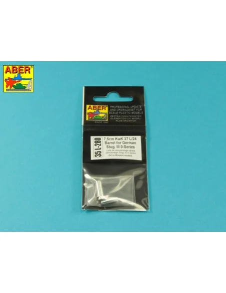 7, 5cm KwK 37 L/24 barrel for German Stug. III 0-Series, 1/35 - Abe...