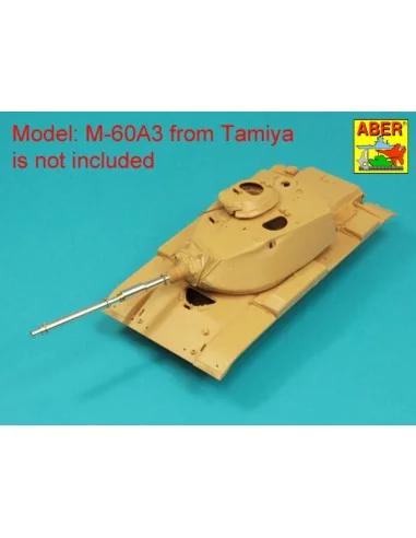 105 mm M-68 barrel with thermal shroud for M60A3 Tank, 1/35 - Aber ...