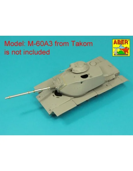 105 mm M-68 barrel with thermal shroud for M60A3 Tank, 1/35 - Aber ...