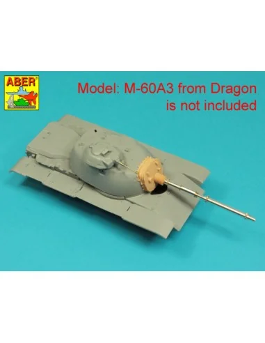 105 mm M-68 barrel with thermal shroud for M60A3 Tank, 1/35 - Aber ...