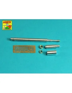 105 mm M-68 barrel with thermal shroud for M48A5 Tank, 1/35 - Aber ... 2