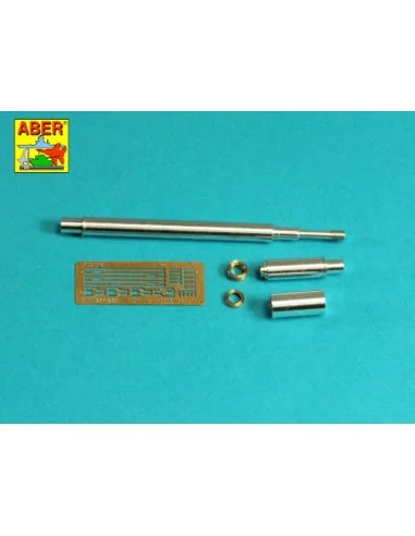 105 mm M-68 barrel with thermal shroud for M48A5 Tank, 1/35 - Aber ...