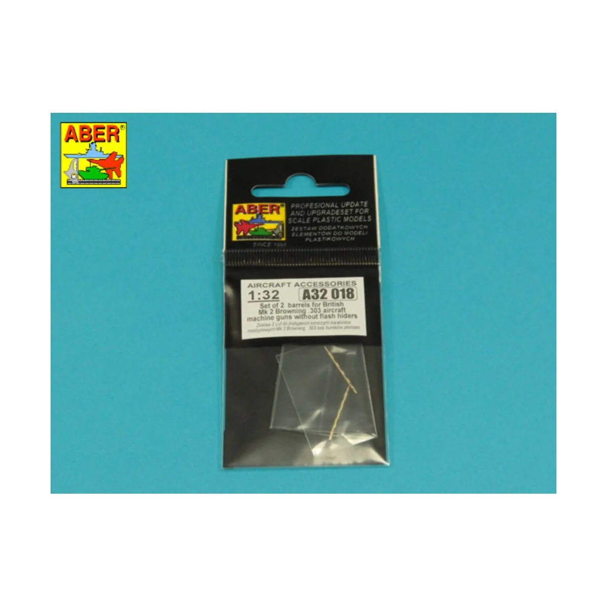 Set of 2 barrels for British Browning .303 aircraft machine guns wi...