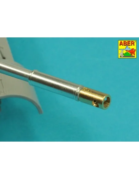 90 mm M-36 tank barrel cyrindrical Muzzle Brake without mantlet cov...