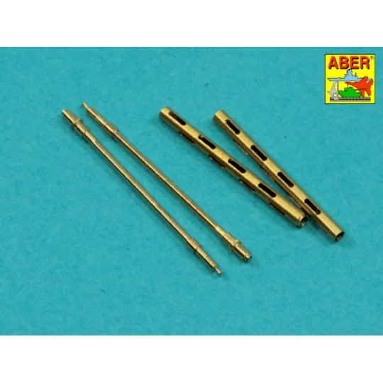 Set of 2 barrels for British Browning .303 aircraft machine guns wi...