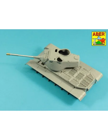 90 mm M-36 tank barrel cyrindrical Muzzle Brake with mantlet cover ...