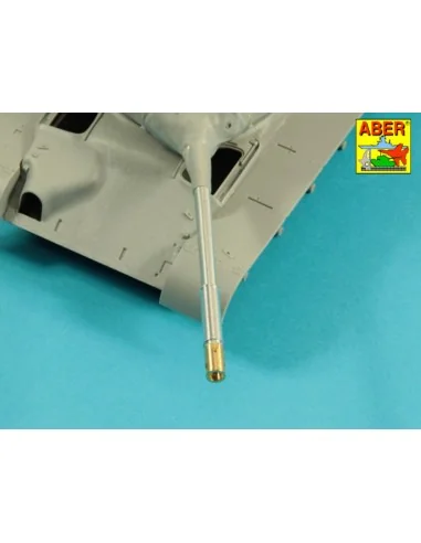 90 mm M-36 tank barrel cyrindrical Muzzle Brake with mantlet cover ...