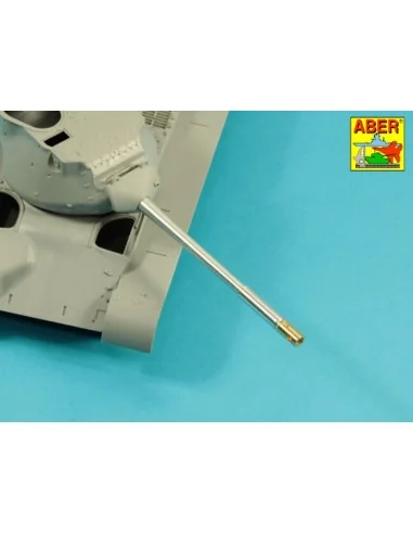 90 mm M-36 tank barrel cyrindrical Muzzle Brake with mantlet cover ...