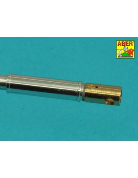 90 mm M-36 tank barrel cyrindrical Muzzle Brake with mantlet cover ...