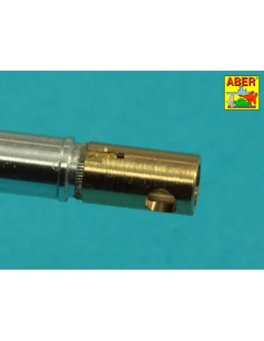 90 mm M-36 tank barrel cyrindrical Muzzle Brake with mantlet cover ...