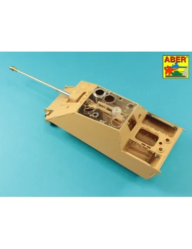 German 8, 8cm Two part Pak 43/3 L/71 barrel for Jagdpanther Ausf G1...