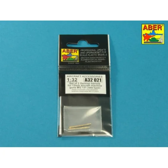 Set of 2 barrels for German 13mm aircraft machine guns MG 131 (late...