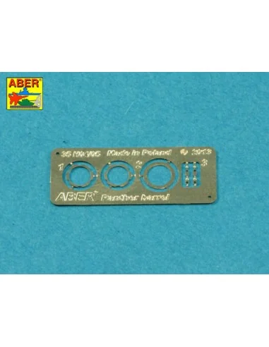 7, 5 cm barrel with muzzle brake for Panther Ausf.G (Takom), 1/35 -...