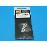2 barrels for Hispano 20mm for Spitfire, 1/32 - Aber Models A32 022